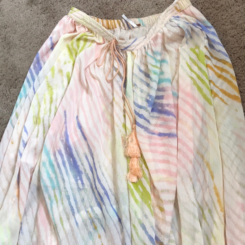 Free people maxi skirt